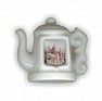 Spain  Mallorca Cathedral Porcelain. Thimble-shaped teapot with image of Mallorca Cathedral. Uploaded by Winny